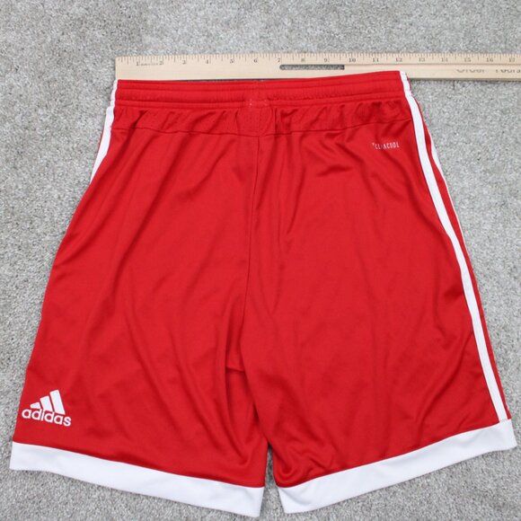 Bayern Munchen FC Munich Shorts Youth XL Red Adidas Football Soccer Official - Picture 6 of 11